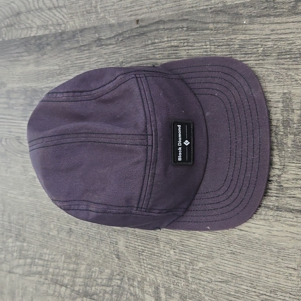 Black Diamond Five Panel Hat, Navy